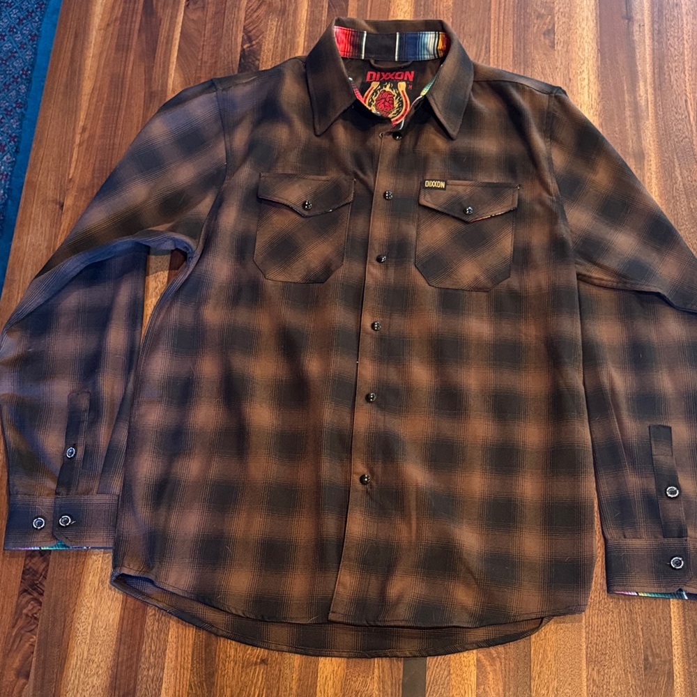 DIXXON X Chachi “F#%k Cancer” Speakeasy Original Flannel with Multicolor accents